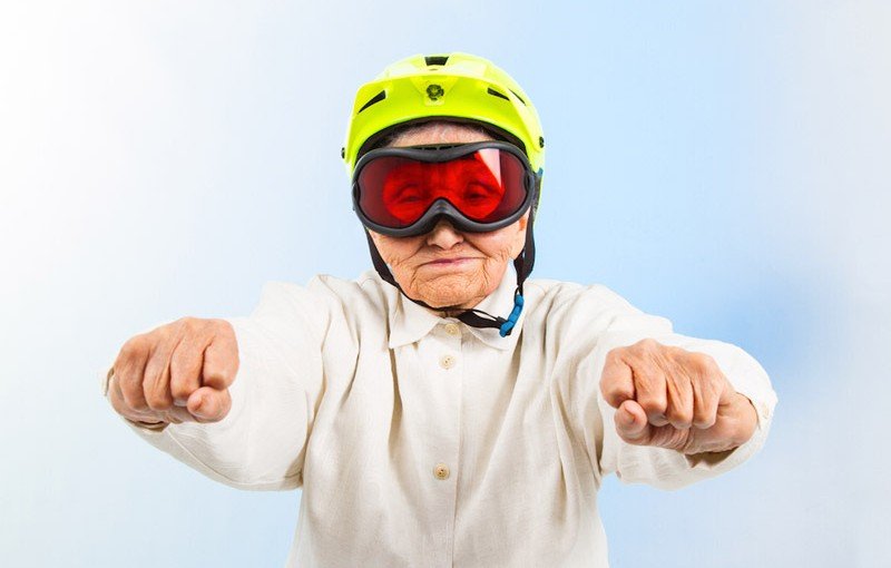 An intimidating encounter with the unfamiliar!